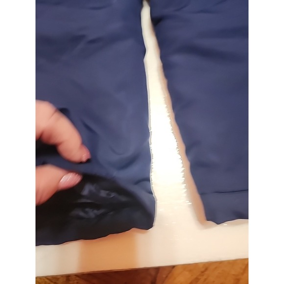 Athletech Kids Snow Bibs in navy blue. Size L 10/12 - Picture 11 of 13